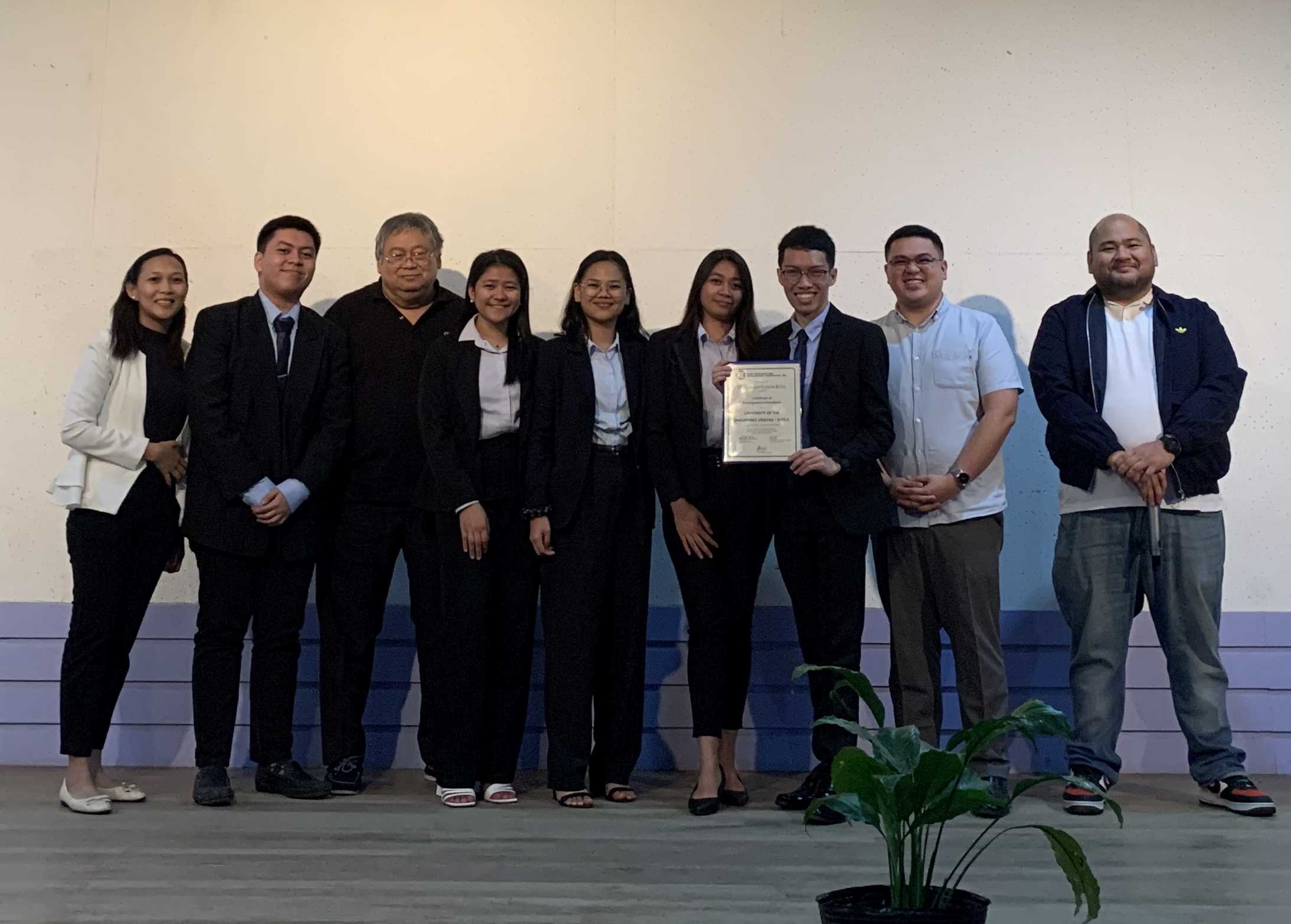 College of Management is regional champion, qualifies for the national finals of the 23rd Inter-Collegiate Finance Competition